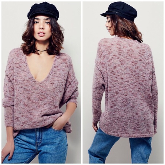 Free People Sweaters - Free People Alpaca Stella Softly Vee Sweater